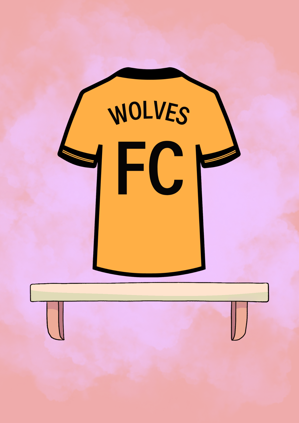 Wolves Shirt Sticker