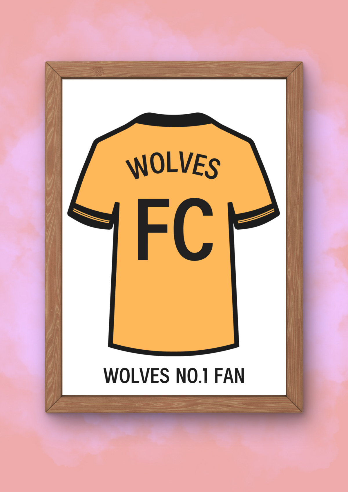 Wolves Shirt A5 Print