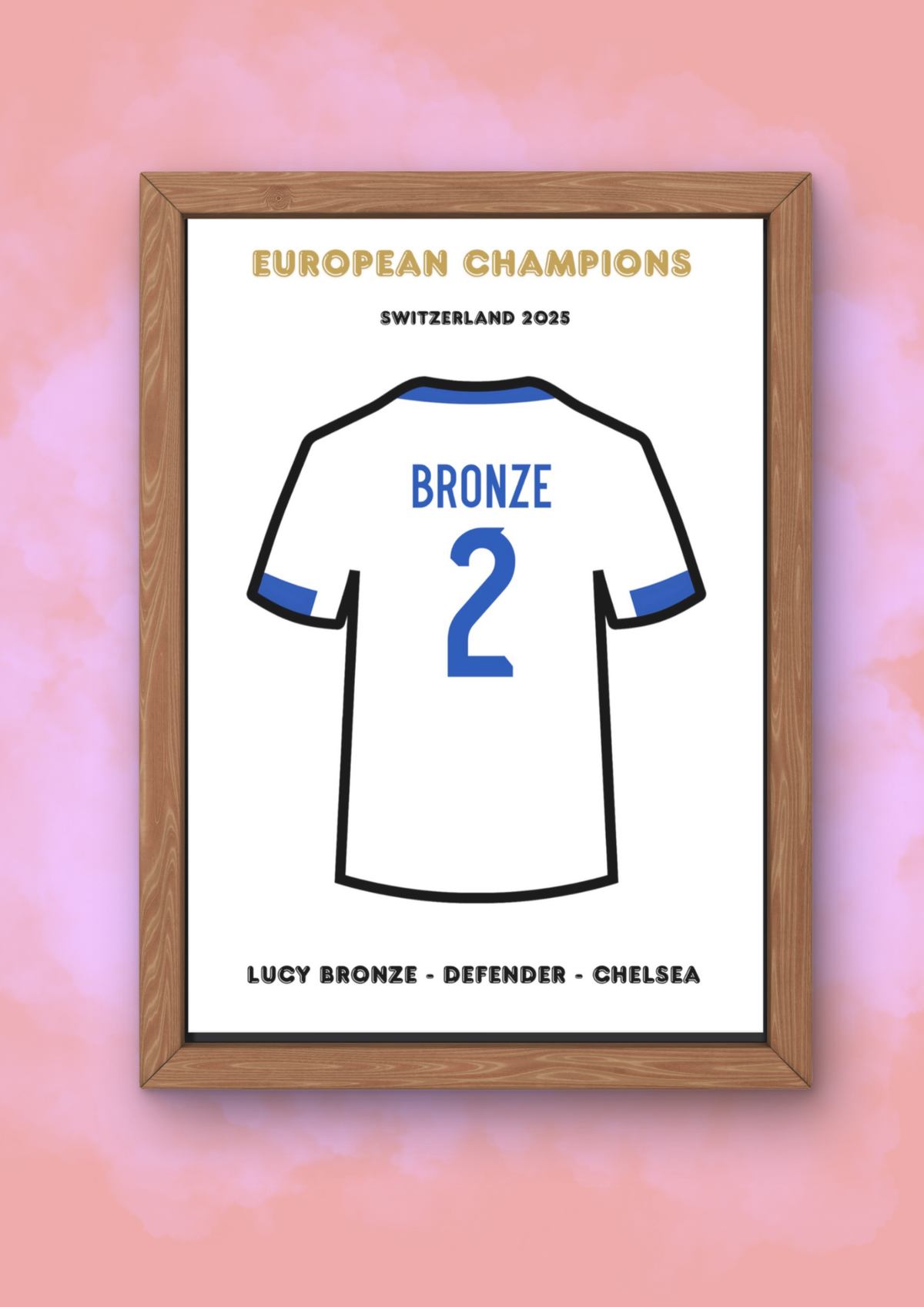 England Shirt Prints