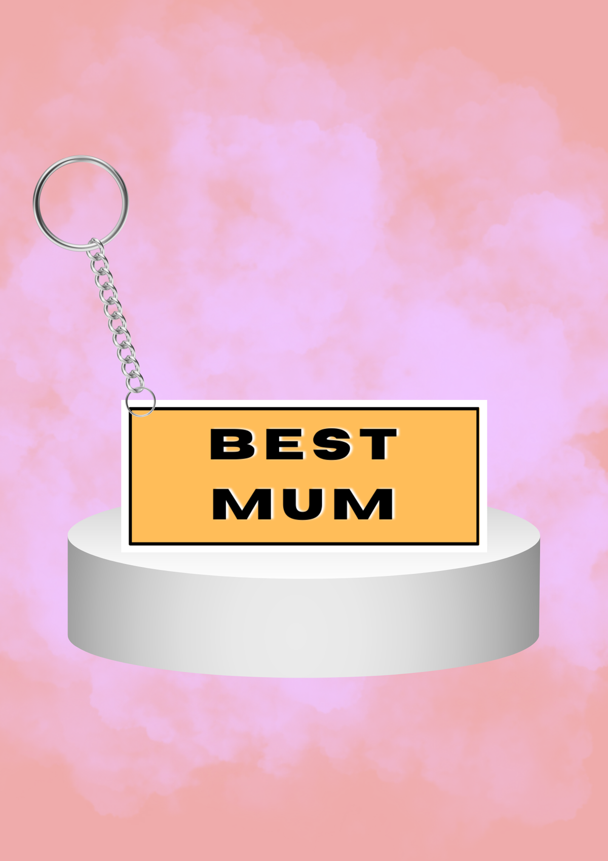 Best Mum Keyring