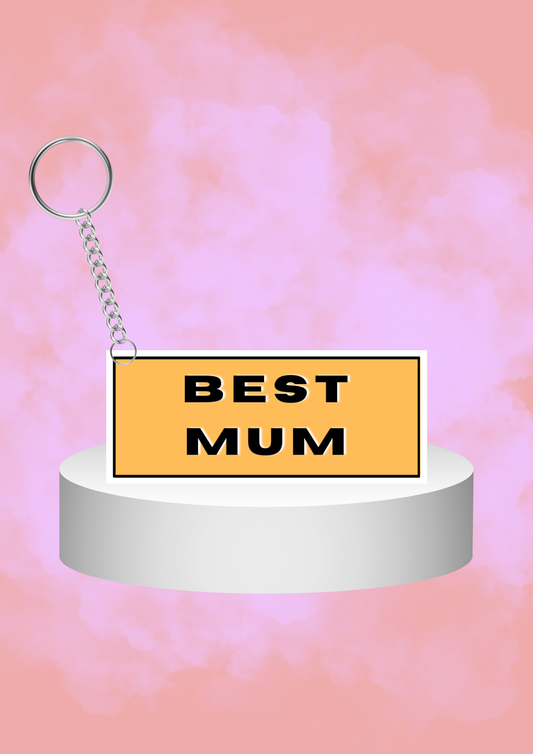 Best Mum Keyring