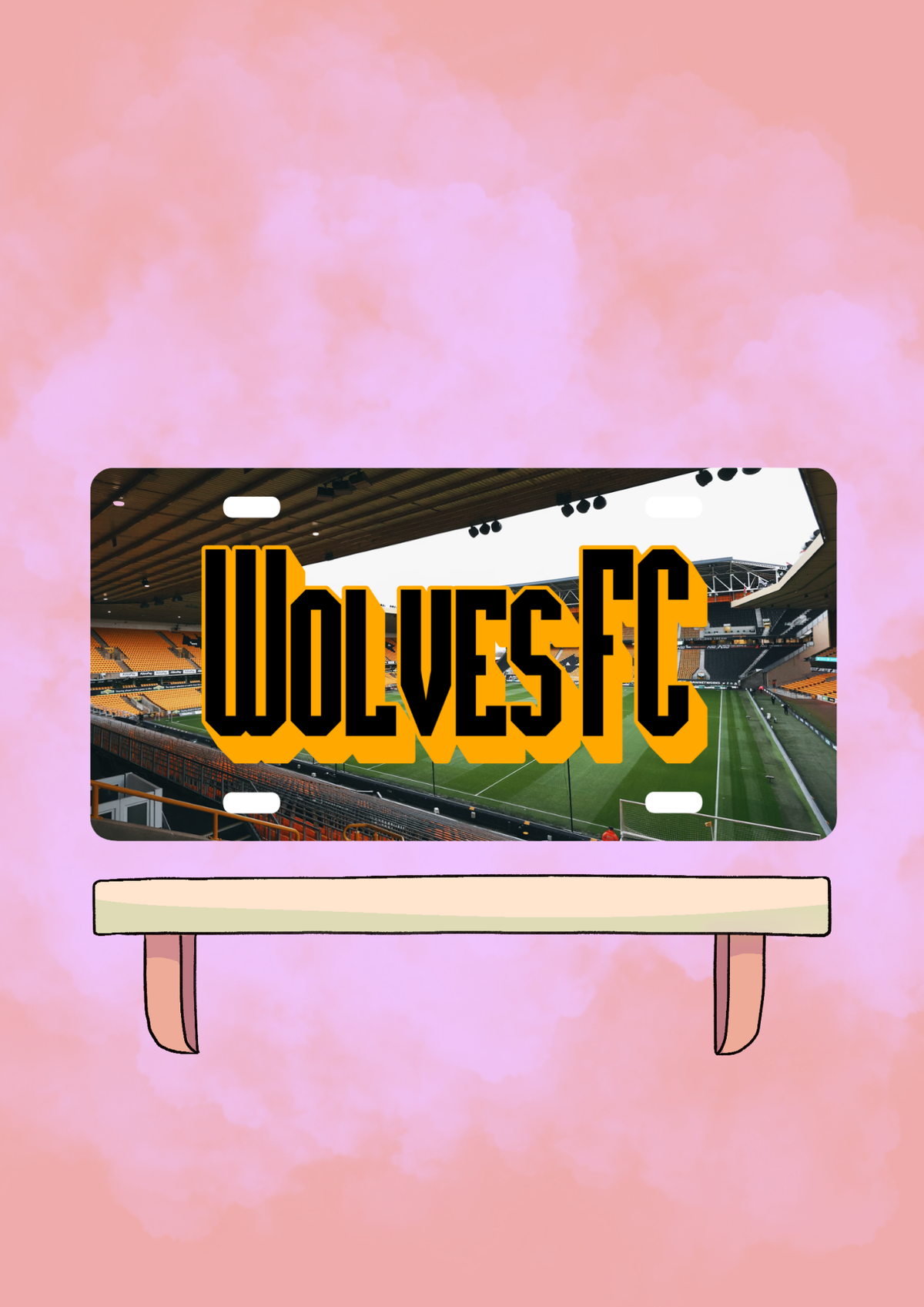 Wolves FC Fridge Magnet