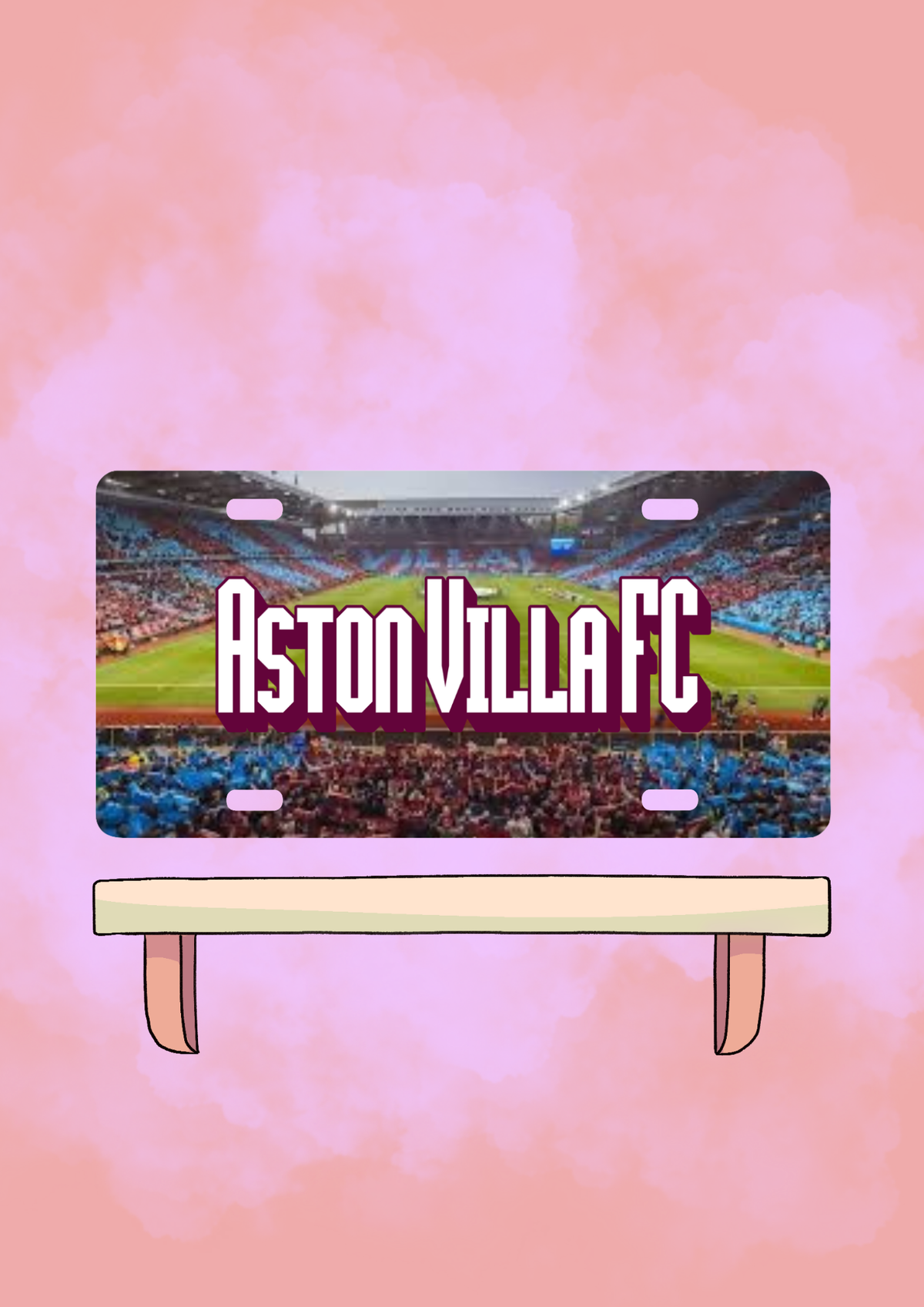 Aston Villa FC Fridge Magnet