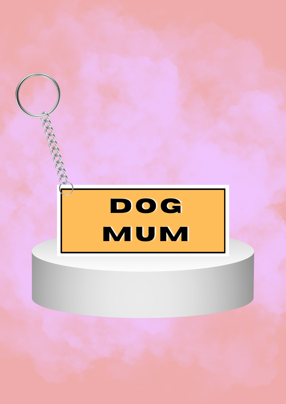 Dog Mum Keyring