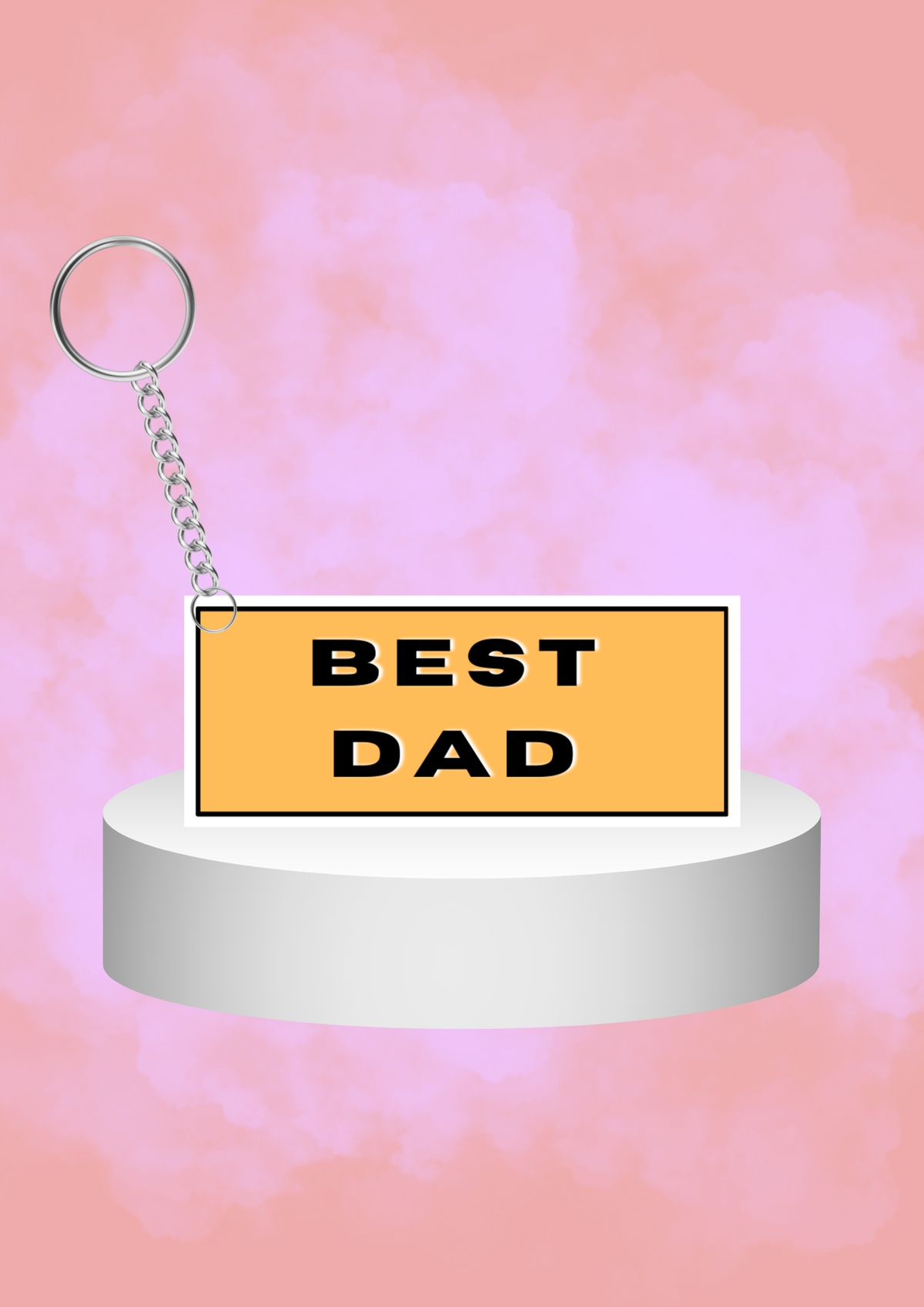 Best Dad Keyring