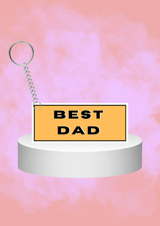 Best Dad Keyring