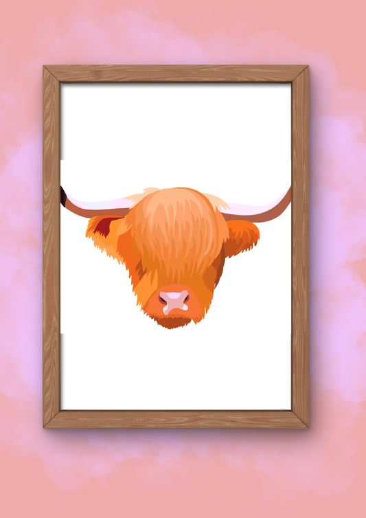 ‘Highland Cow’ Print